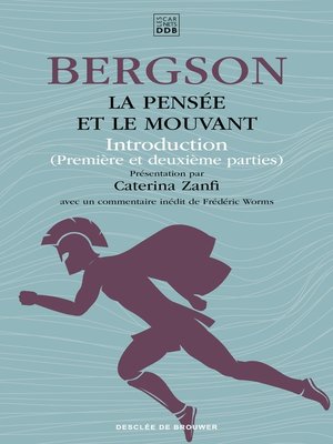 cover image of La pensée et le mouvant
